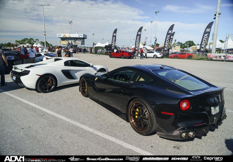  Ferrari F12berlinetta on ADV.1 Wheels (ADV10RTSCS) 2015 года  (фото 3 из 9)